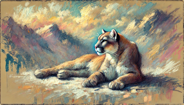 Resting Cougar