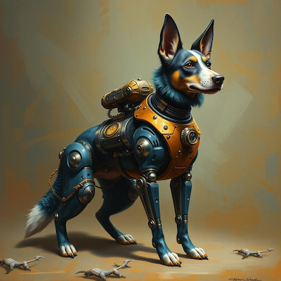Steampunk Dog